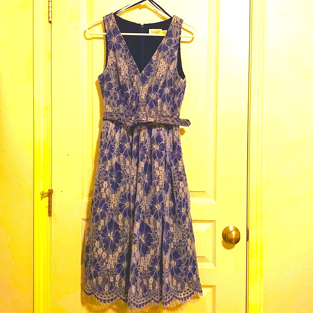 Eliza J fit and flare dress